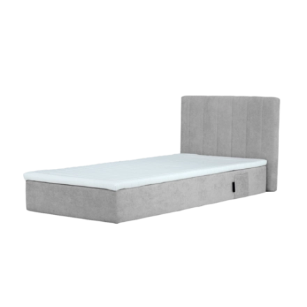 Бескаркасная кровать с матрасом BuySunny (велюр)