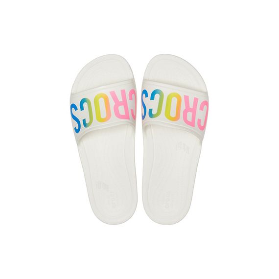 Crocs Sloane Logo Mania 'White'