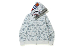 Худи A BATHING APE Space Camo Shark Full Zip Double Hoodie, 1G20-115-004