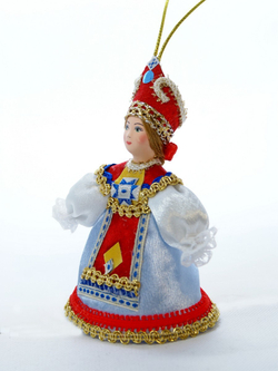 Кукла-подвеска в русском костюме
