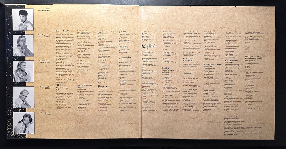 I.C. Eyes - Faith In Colours (Голландия 1988г.)