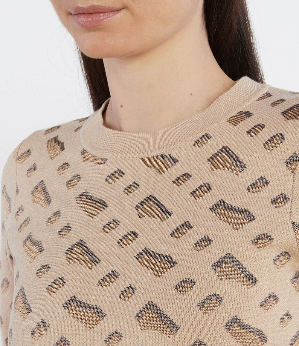 Свитер Furkini BOSS BLACK - коричневый(50511912)