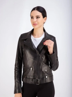 Косуха женская кожаная натуральная куртка Турция