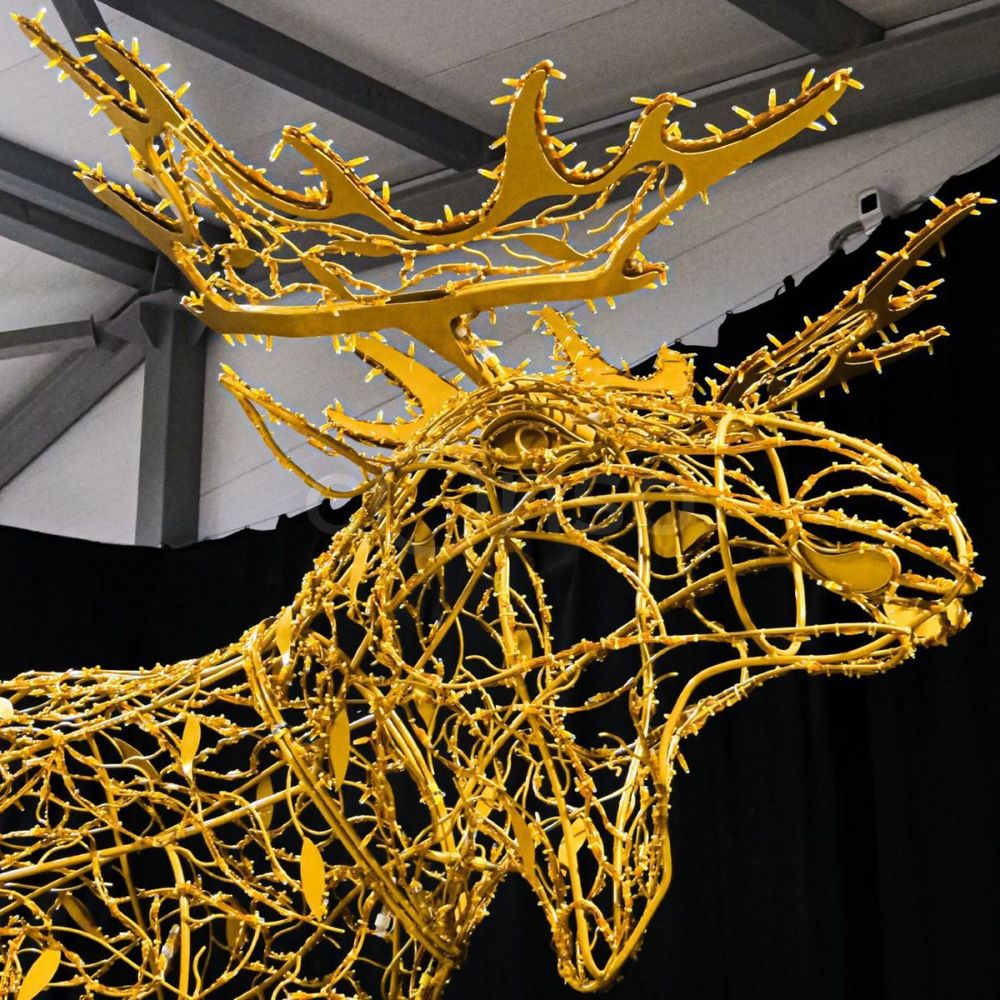 Светодиодная фигура "Лось"