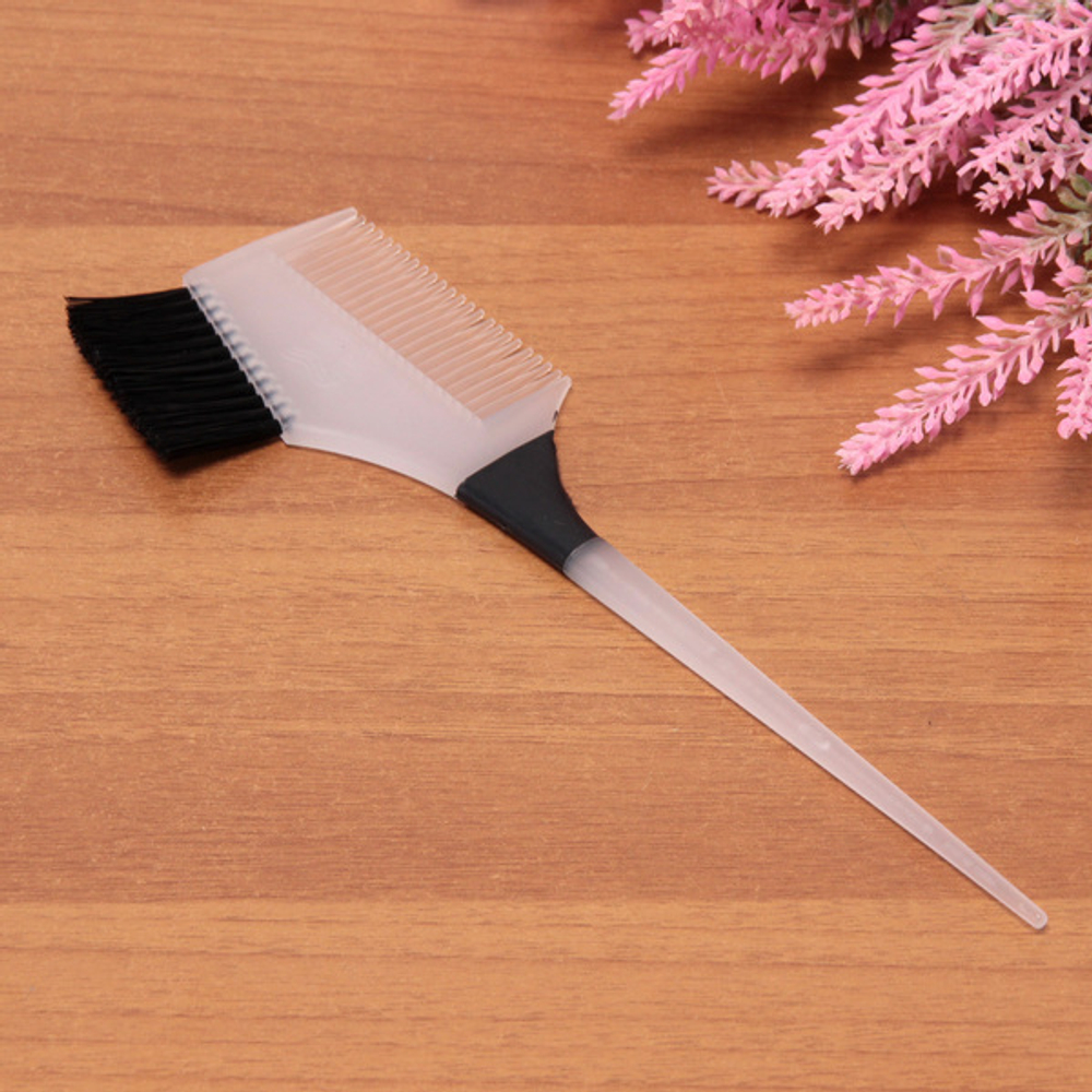 Кисточка для покраски волос «Велада», двухсторонняя, цвет белый, 22,8*7,3 см