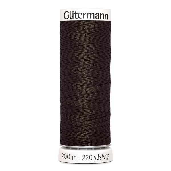 Нитки универсальные Gutermann Sew-all 100 (200 метров), 5 кат. | 769 средне-коричневый