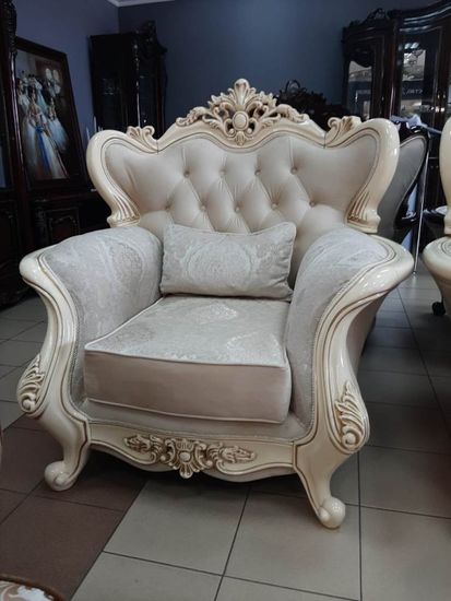 Набор мягкой мебели  ДЖОКОНДА крем глянец