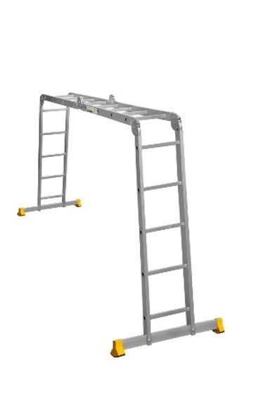 Лестница-трансформер 2х4 + 2х5 алюминиевая Alumet T445