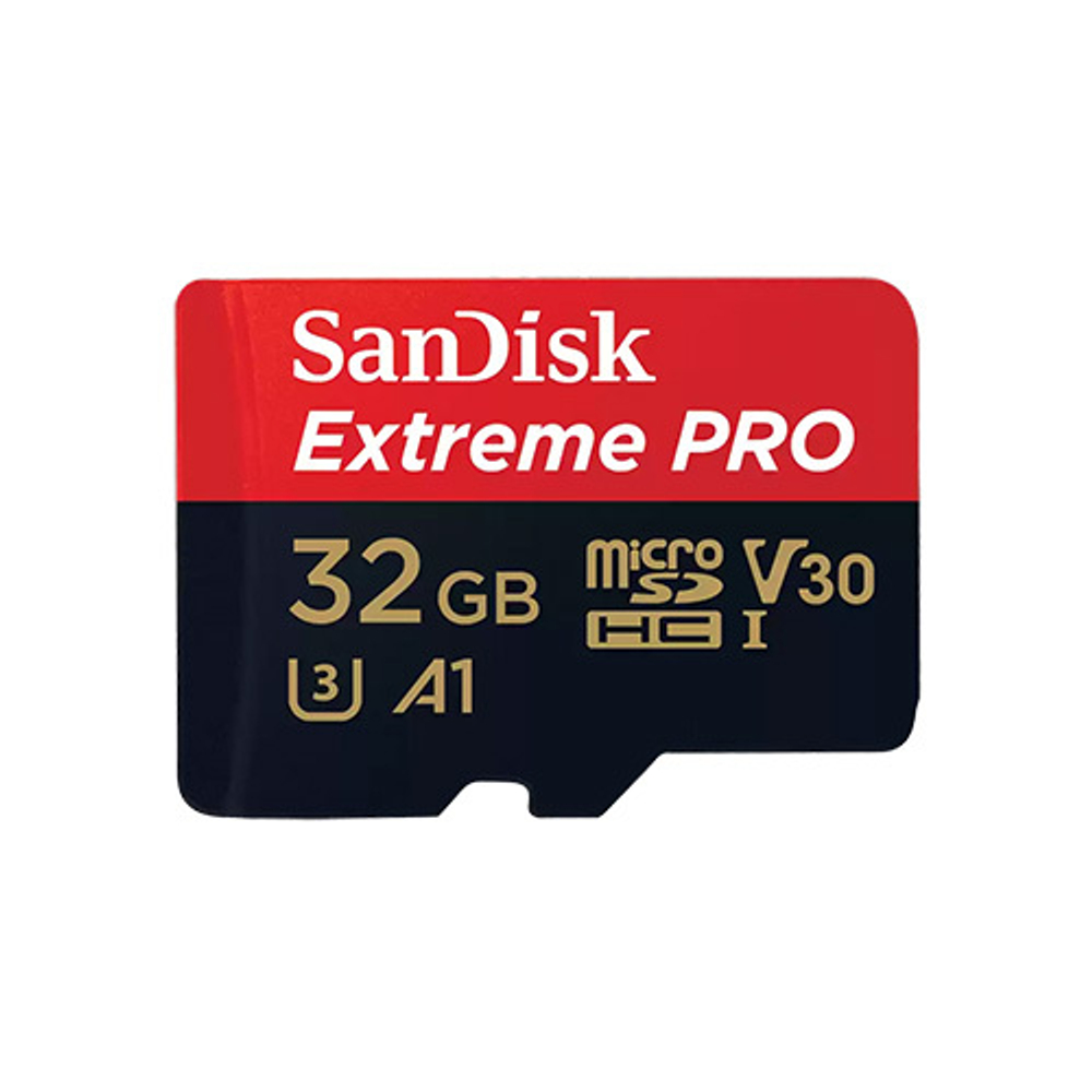 Флеш карта SanDisk Extreme PRO microSDXC™ UHS-I - 32 ГБ 100/90MB/s