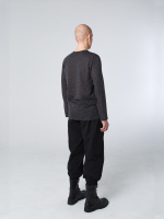 Лонгслив унисекс "Серость". Серый меланж