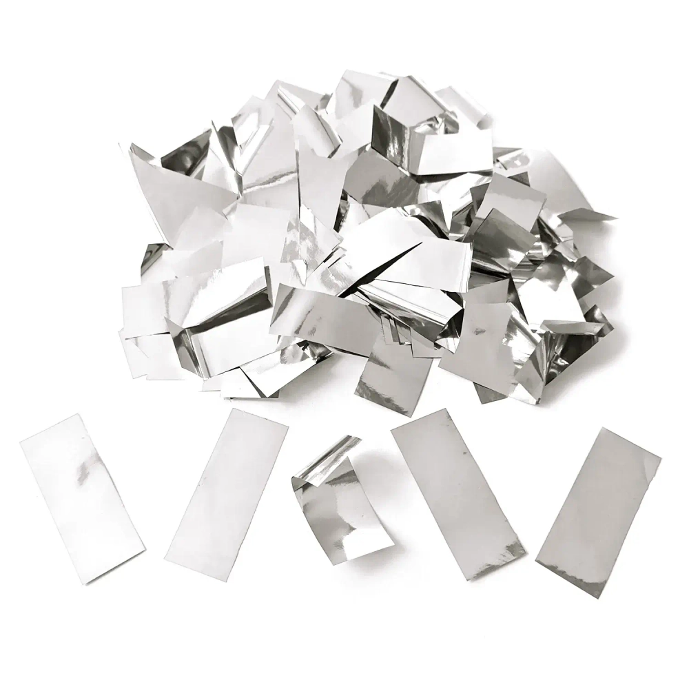 Конфетти Серебро Прямоугольное