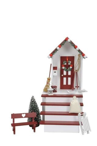 Набор из 14шт Декор "Новогодний дом" 28х14,5х11см