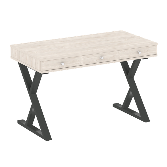 Home Office Стол письменный VR.SP-1-118.M Денвер Светлый/Металл Антрацит 1180*600*750