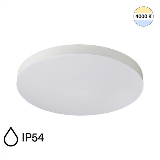 7759/24L MITRA LED SN 107 Светильник пластик/белый LED 24Вт 4000K D300 IP54 GAMMA