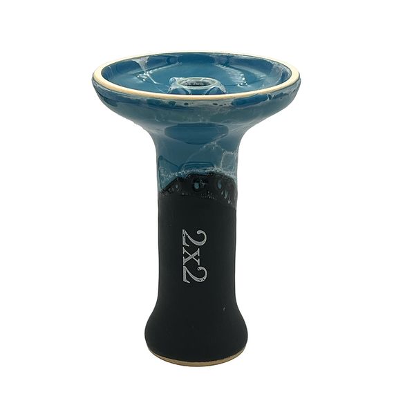Чаша 2x2 - Phun Glaze Black-Blue