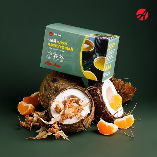 Чай "Цитрусовый улун с кокосом и липой"