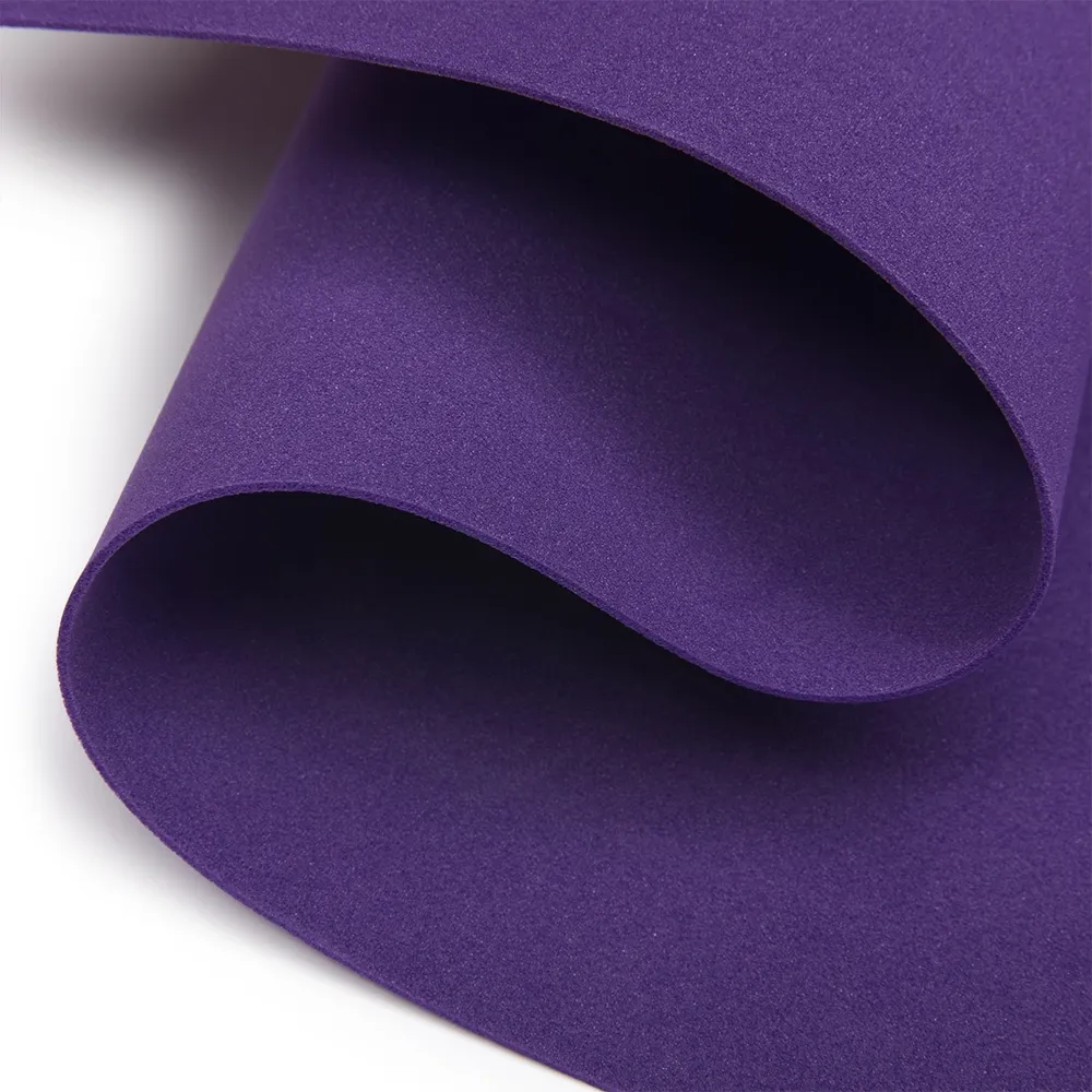 Фоамиран 1 мм, р. 50х50 см, темно-фиолетовый