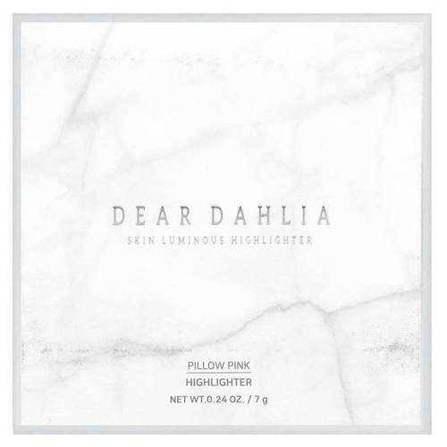 Dear Dahlia, Skin Luminous Highlighter, розовый, подушка, 7 г (0,24 унции)