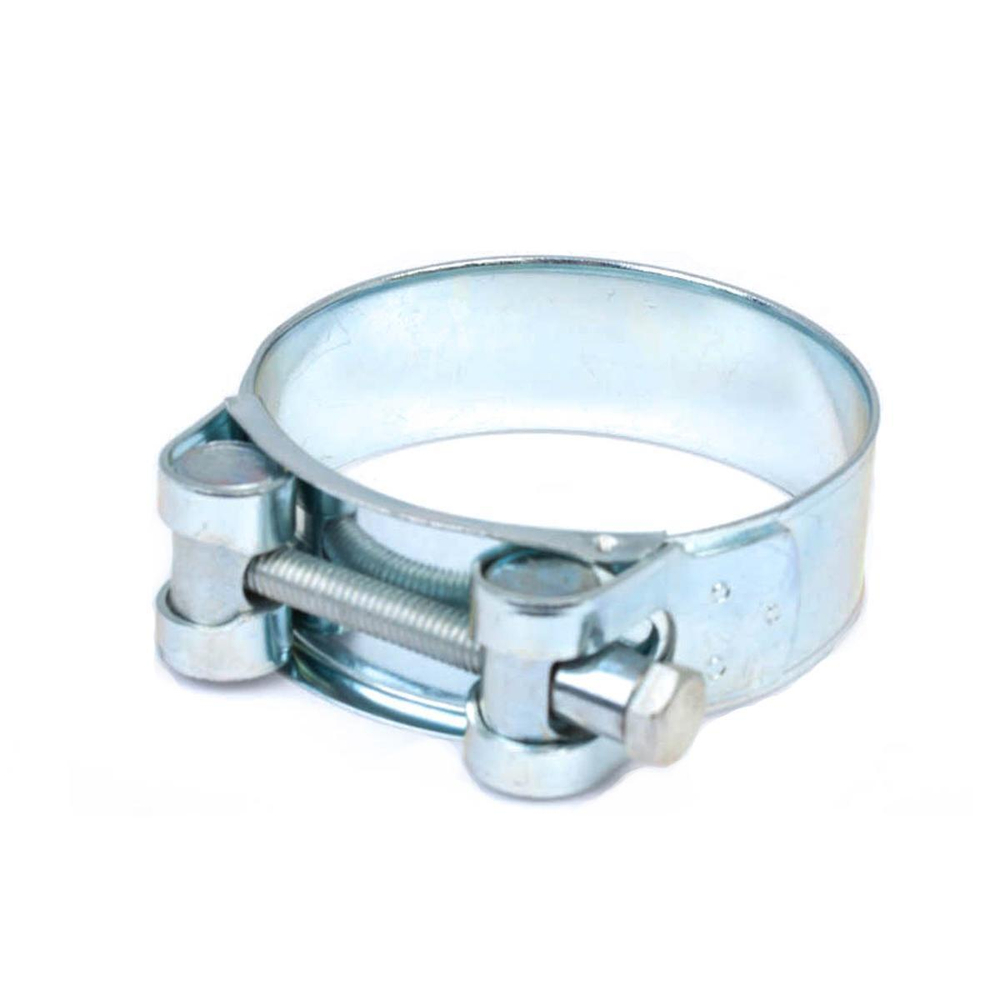 ХОМУТ ШАРНИРНЫЙ СТРОЙБАТ БЕЛЫЙ ЦИНК 64-67ММ