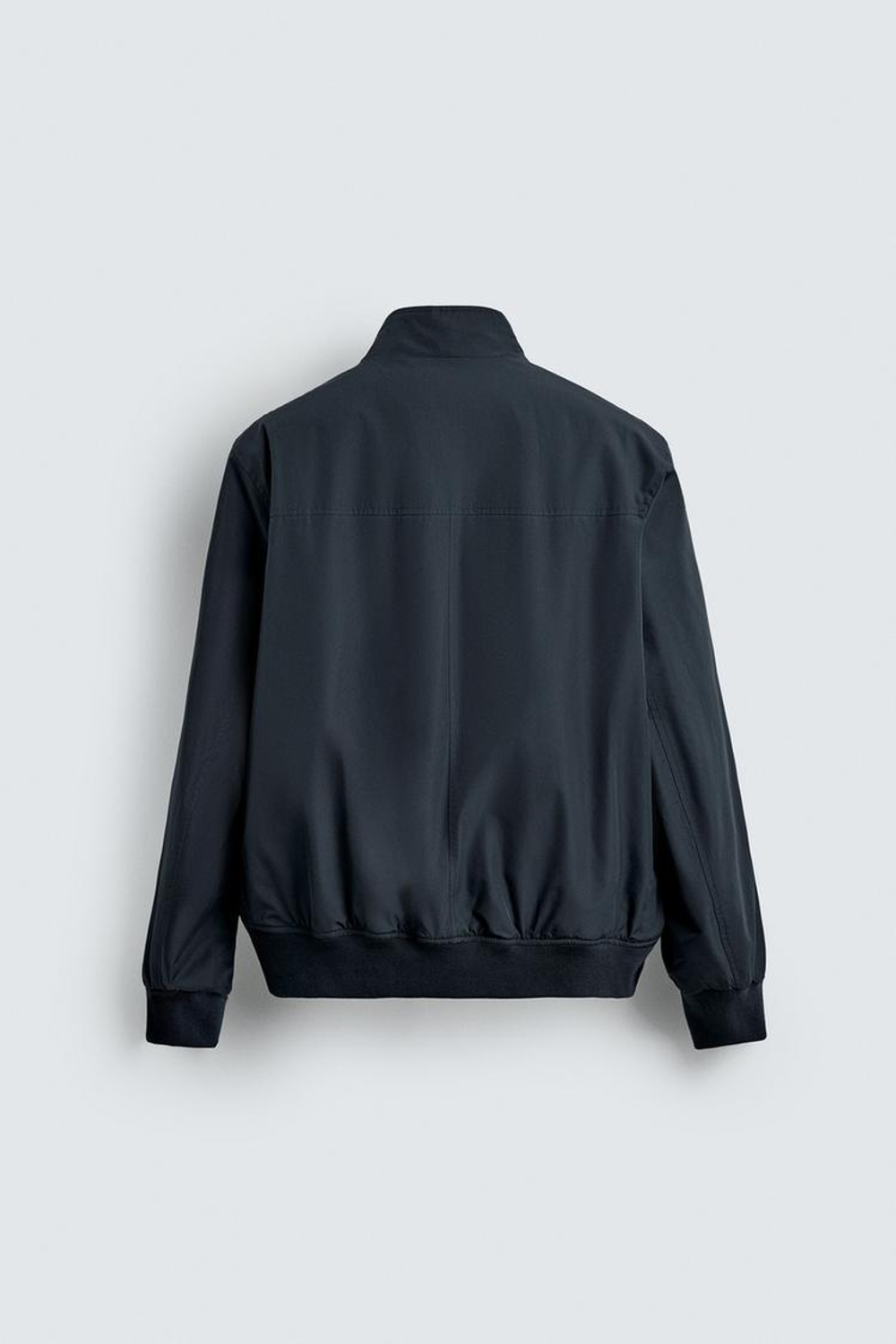 ZARA СТЕГАНАЯ КУРТКА WATER REPELLENT, МОРСКОЙ ТЕМНО-СИНИЙ