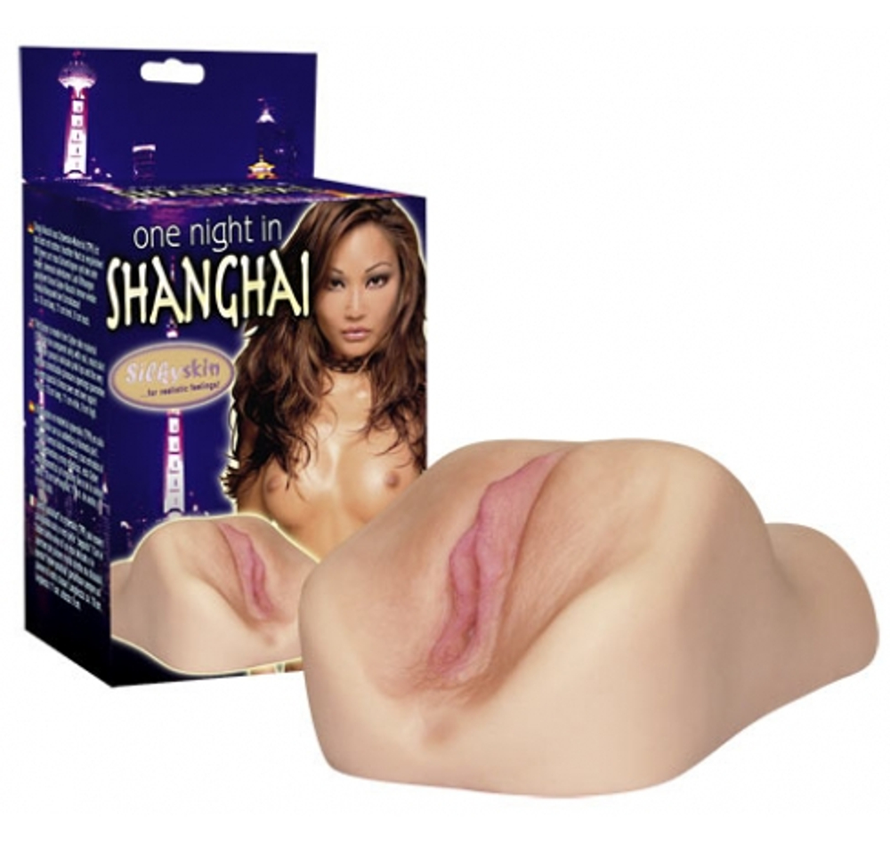 Мастурбатор-вагина ONE NIGHT IN SHANGHAI (Цвет: телесный)