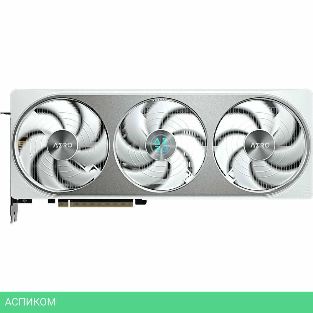 Видеокарта GigaByte GeForce RTX 5070 Aero OC 12G GDDR7 (GV-N5070AERO OC-12GD)