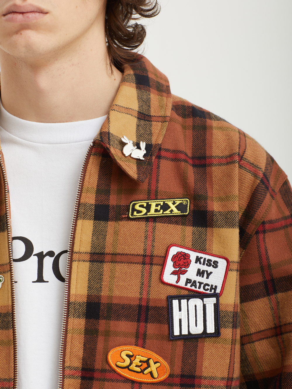 Мужская Куртка Kiss My Patch