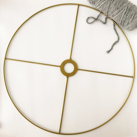 Основа для абажура, ЗОЛОТОЙ, в ассортименте