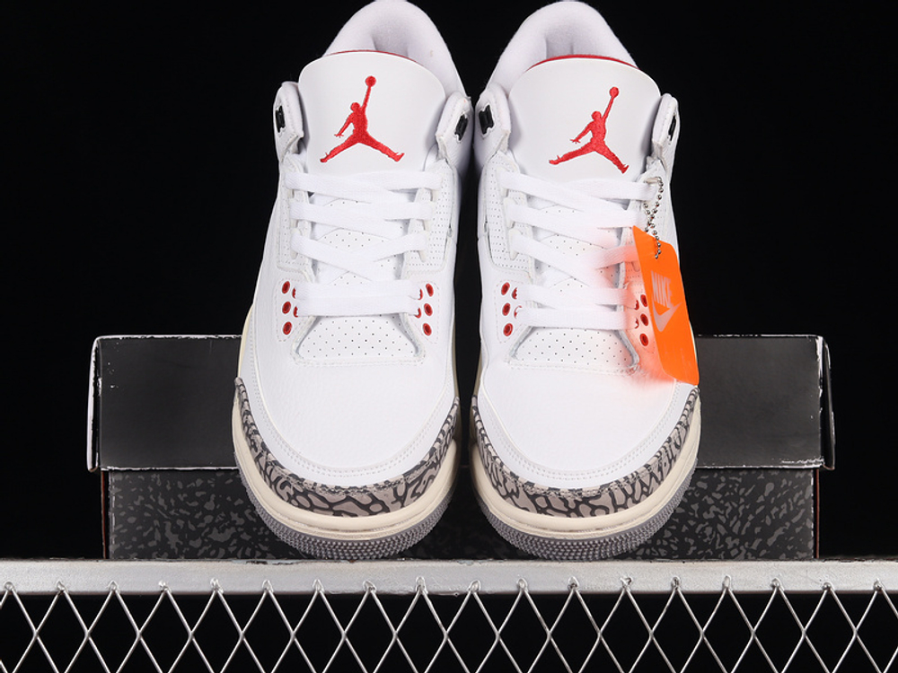 Air jordans 3 white cement new arrivals