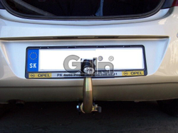 Фаркоп оцинкованный Galia F101A для Opel Corsa D 2006-2014, FIAT Grande Punto 2005-2010, Grande Punto Evo 2005-2010, Alfa Romeo MiTo 2008-2018(паспорт и сертификат в комплекте)(без электрики)