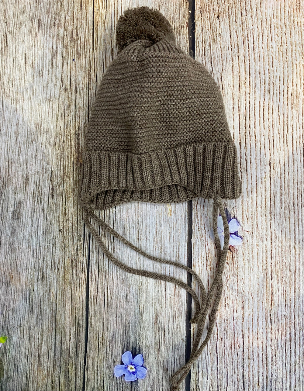 Вязаный комплект на выписку 5 предметов  "Круже" (Одеяло утеплен., бант, пинетки, комбинезон, шапка) (Цвет: Розовый)