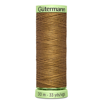 Нить Top Stitch 30/30 м для декоративной отстрочки, Gutermann, 887 бежево-горчичный