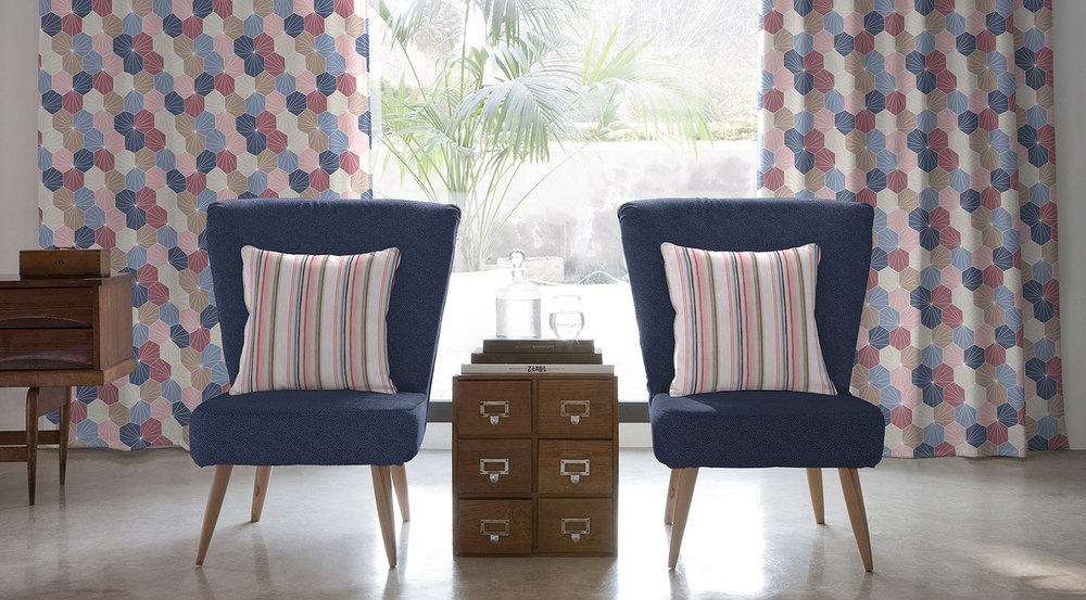 Рогожка Cotonelo Scandinavia (Котонело Скандинавия) B 01 rojo