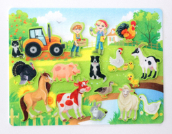 Набор из фетра на липучках Ферма