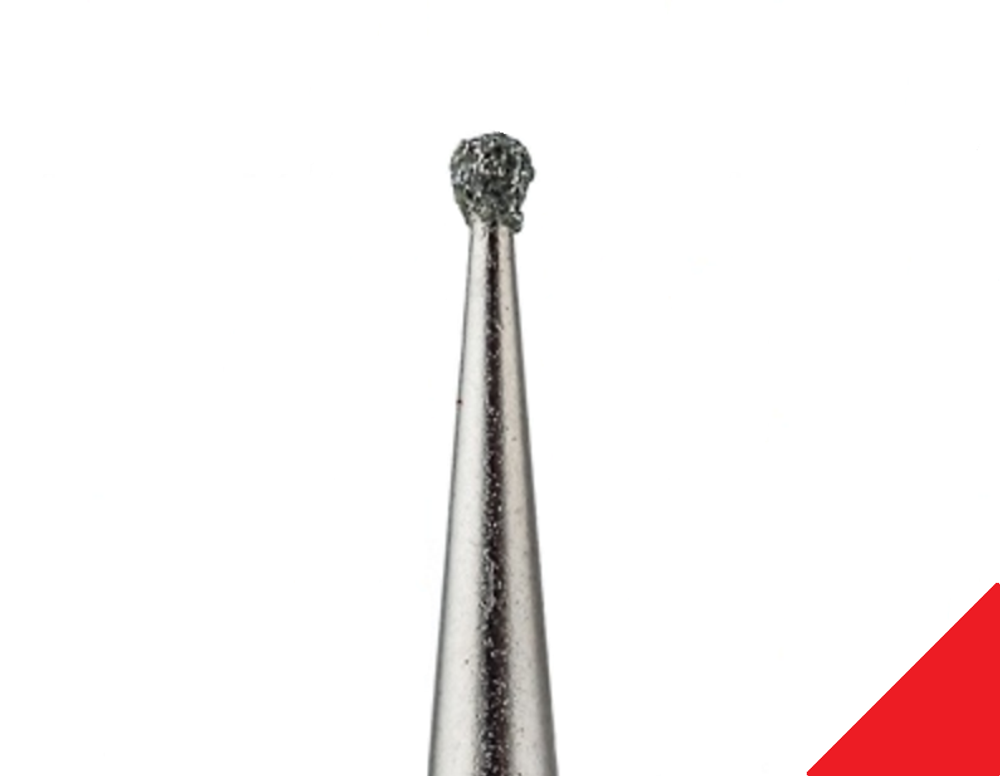 ВладМиВа Фреза алмазная 001 012 - Шарик (красная)