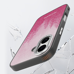 Чехол с MagSafe красного цвета от Dux Ducis для iPhone 17, серия Moro Series Magnetic Case