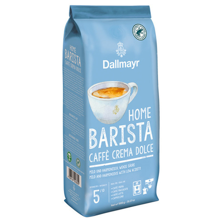 Кофе в зернах Dallmayr Home Barista Crema Dolce, 1 кг (Даллмайер)