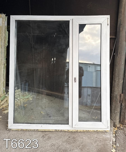 Окно Пластиковое Б/У 1520(в) x 1340(ш)