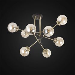 Citilux Планета CL105185 Люстра на штанге поворотная Бронза