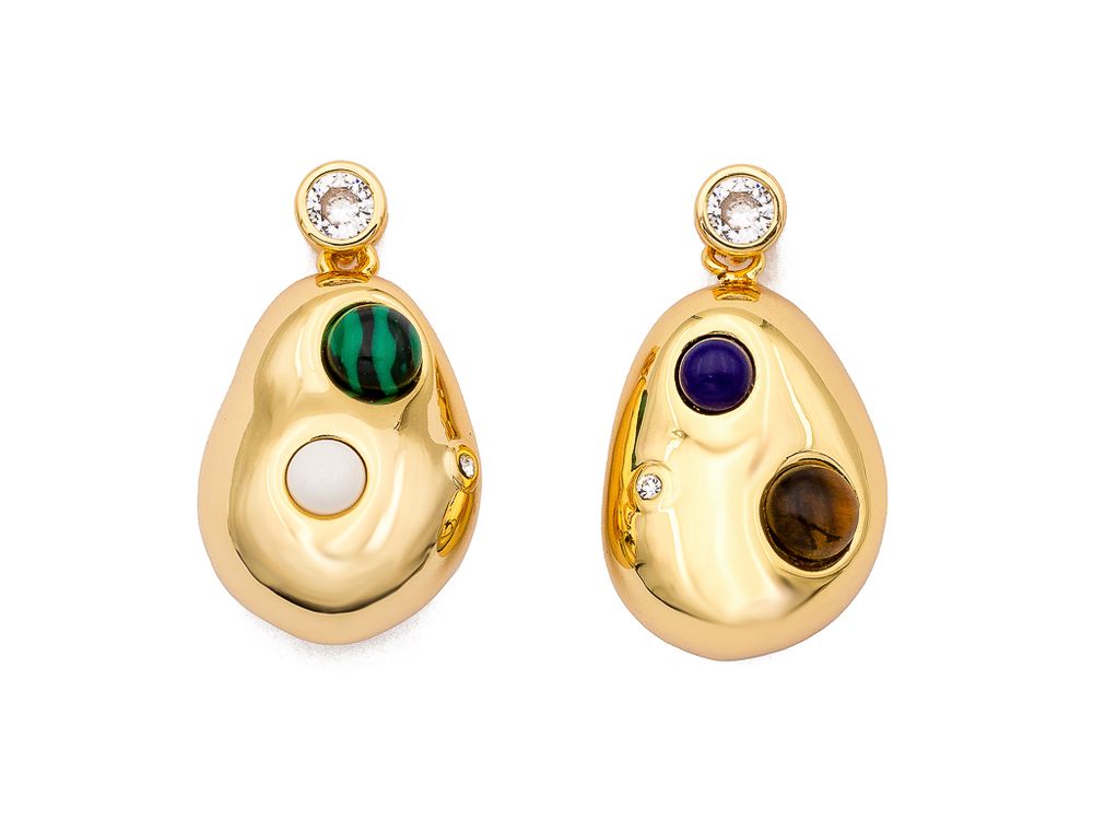 Серьги Gold Baroque