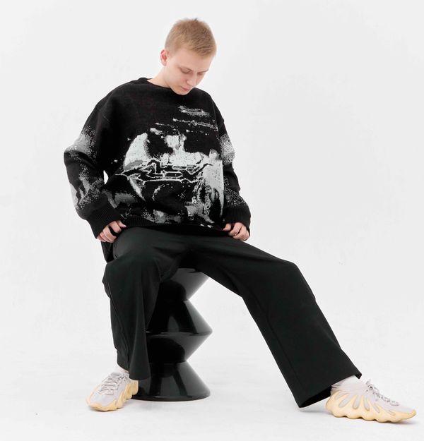 Свитер Rising angel черный - фото 2