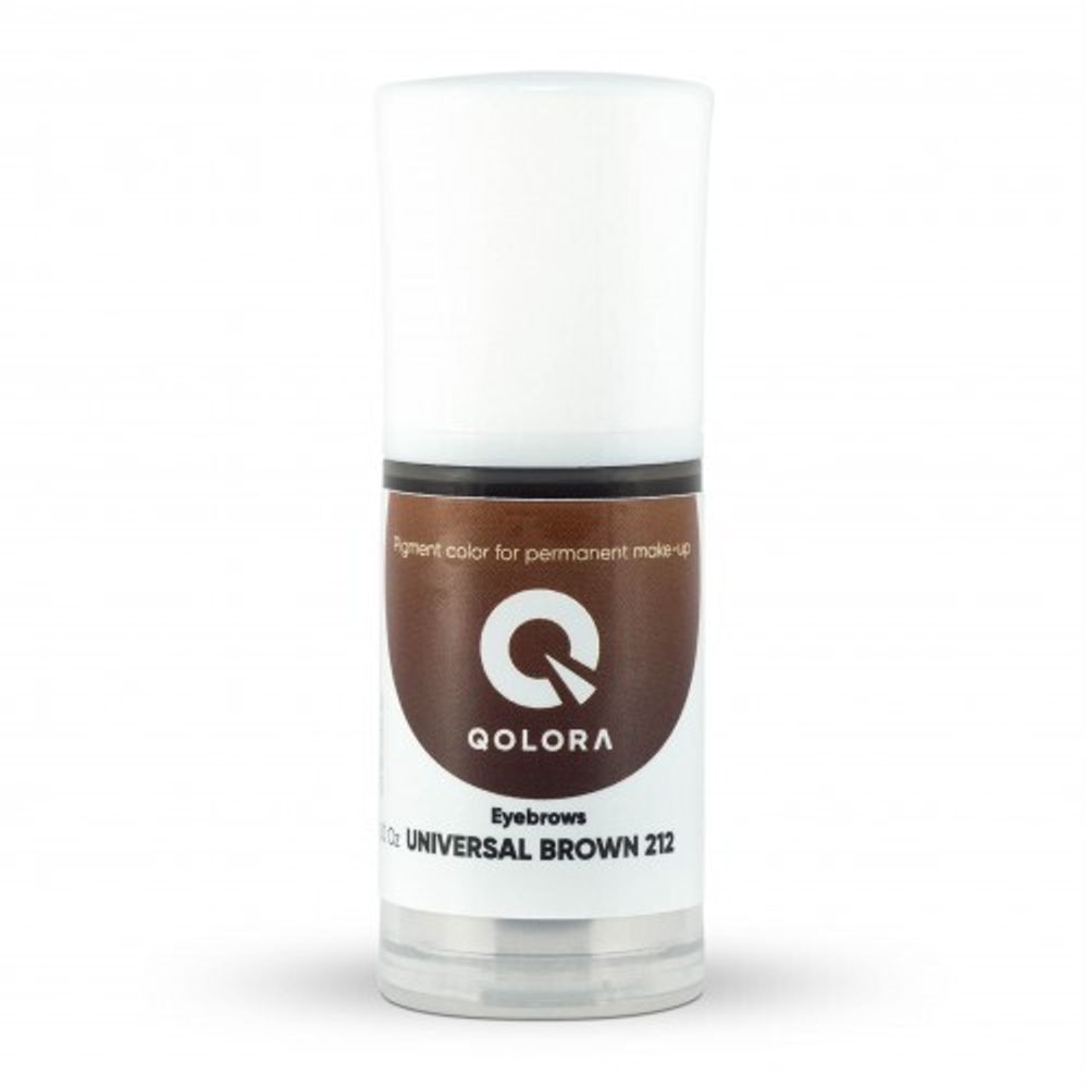 Пигмент Qolora Universal Brown 212, 15 мл.