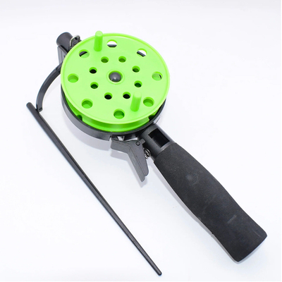 Удочка зимняя HFB-5DF  зеленая 2шт