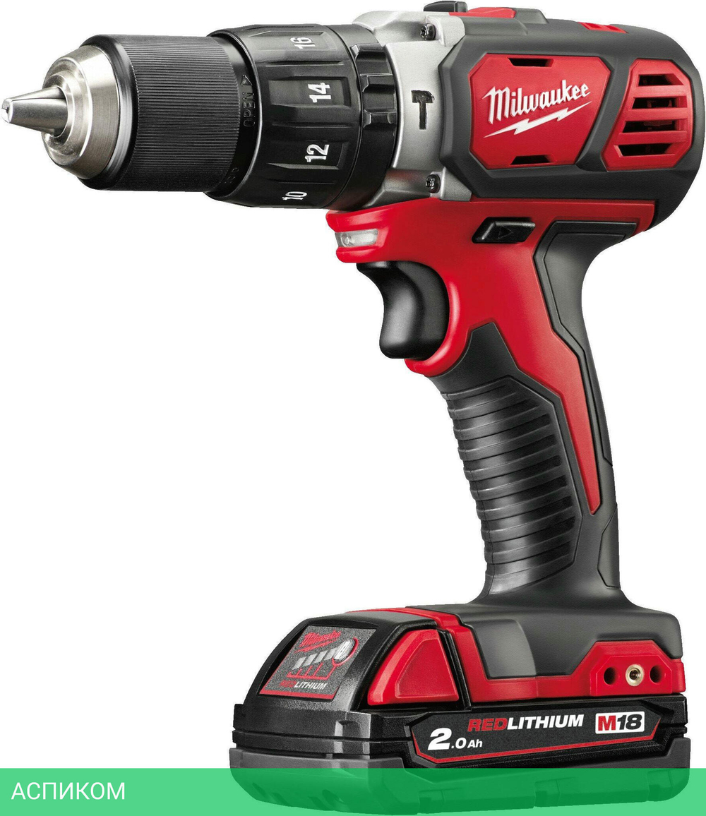 Дрель-шуруповерт Milwaukee M18 BPD-202C (4933443515)