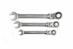 Ключ комбинированный трещоточный с шарниром 6мм PATRON P-75706F