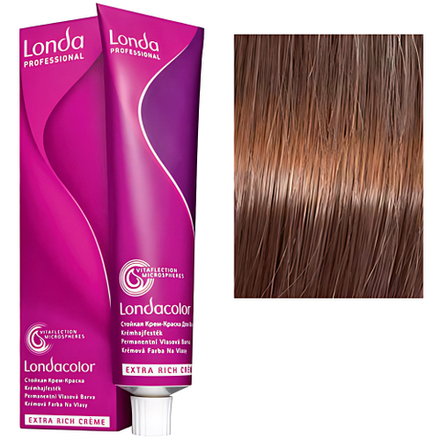 Londa Professional Стойкая крем-краска дл волос, 7/71 блонд коричнево-пепельный, 60 мл