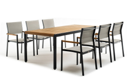 Обеденная группа из алюминия MAYA