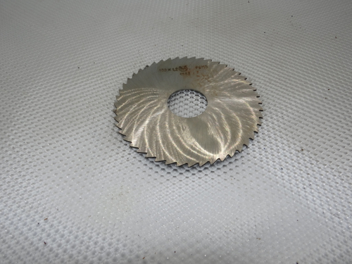 Фреза отрезная дисковая по металлу 100х1.2х27мм. z=48 Р6М5 СССР без фаски и шпонки