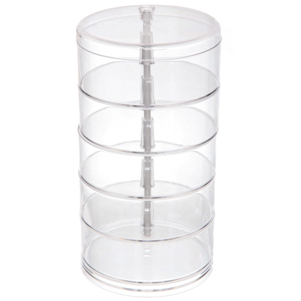 Органайзер для хранения «МАРЦИПАН», прозрачный, пять отделений, 17.5*11.5*3.5 (упаковка коробка)