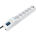 Сетевой фильтр Pilot L GP 6 розеток (5 евро + 1GP) 3 м